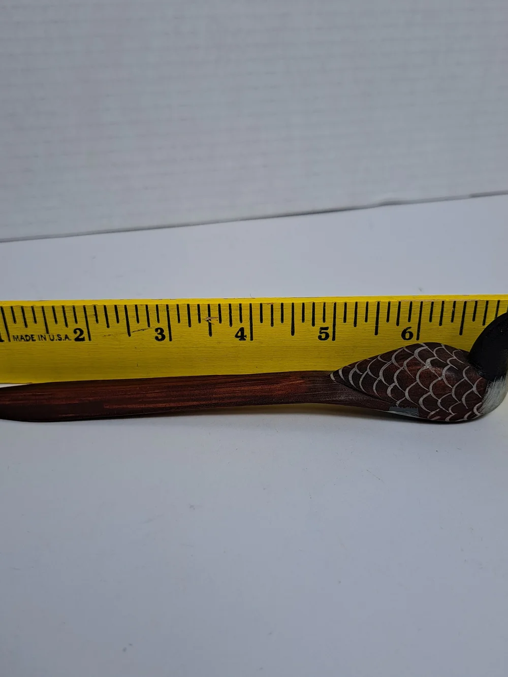 Vintage Hand-Painted Folk Art Canadian Goose Wooden Letter Opener